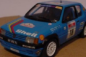 Photo de la miniature - Peugeot 205  Vericel