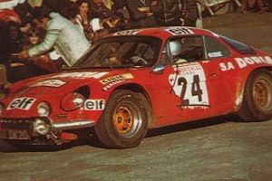 Photo de la voiture - Alpine A110  Manzagol