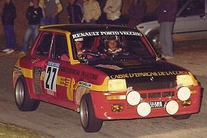 Photo de la voiture - Renault 5 Turbo  Balesi