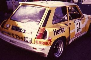 Photo de la voiture - Renault 5 Turbo  Bartoli